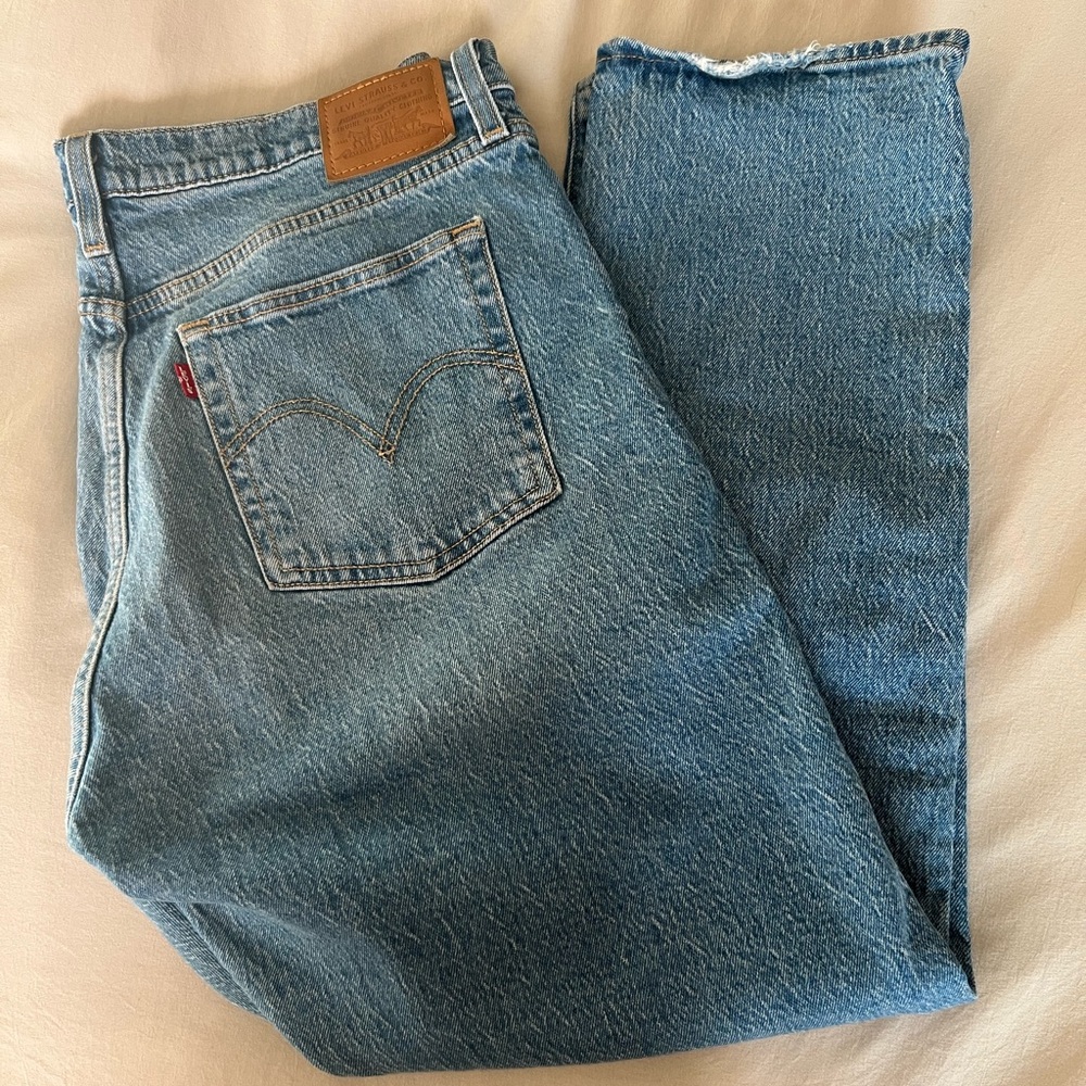 Levi's Women’s Wedgie Straight Blue Jeans 31